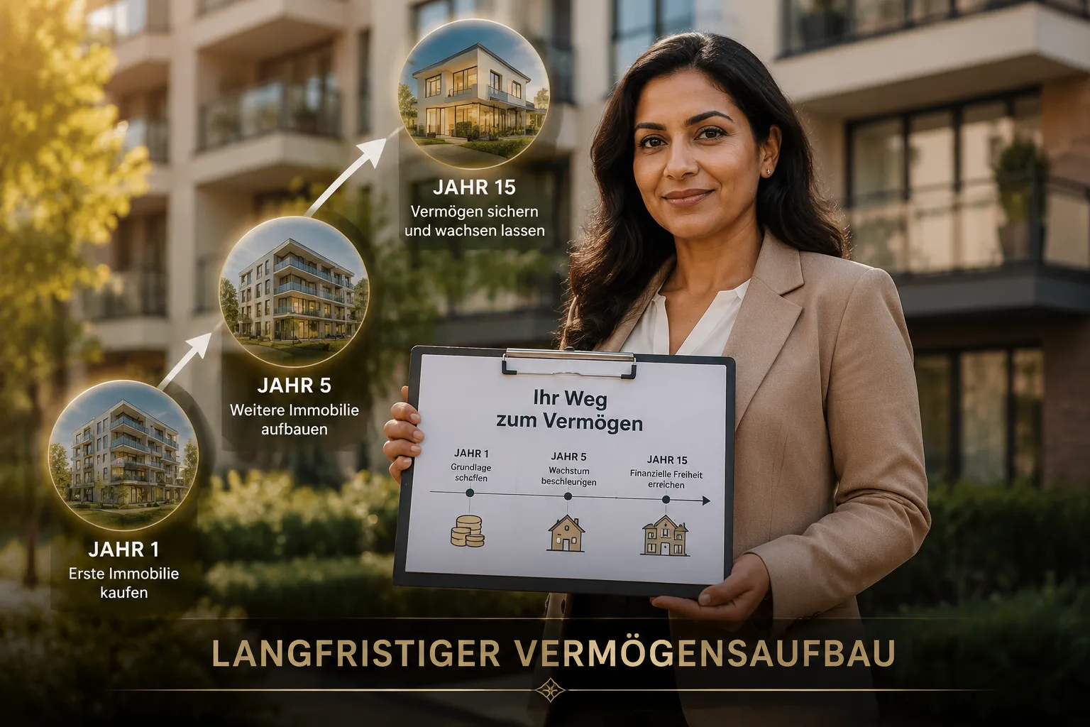 Makler als Investment-Coach: So begleiten Sie Kunden beim langfristigen Vermögensaufbau mit Immobilien 2 Wie lange dauert langfristiger Vermögensaufbau mit Immobilien?