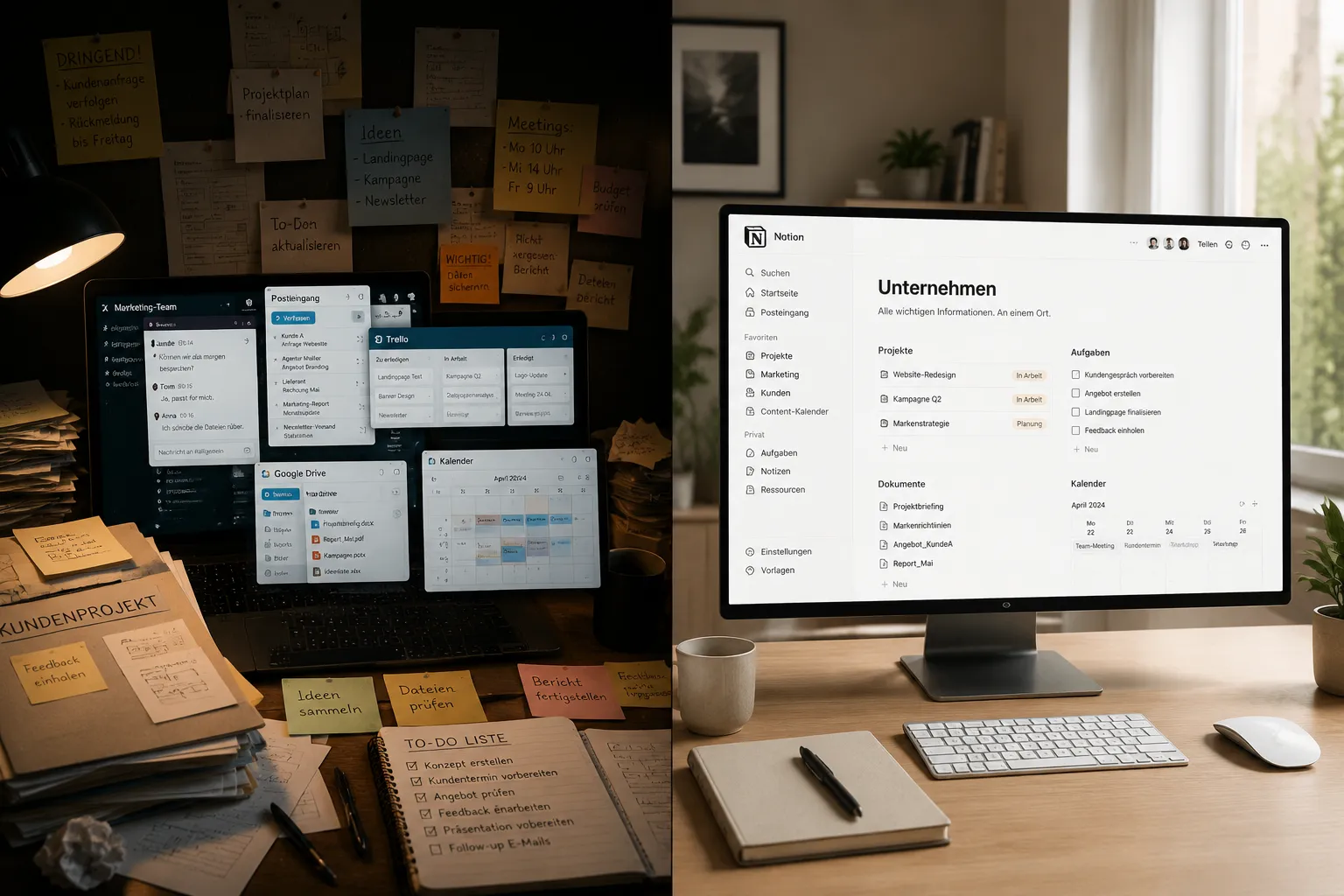 Notion: Das digitale Gehirn für dein gesamtes Business, Notizen und Prozesse 2 Wie organisiert man Datenbanken in Notion?