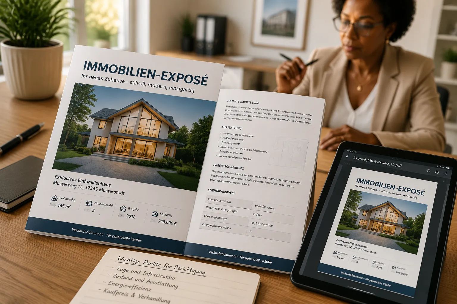 Immobilien-Exposé erstellen: Schritt-für-Schritt zur perfekten Präsentation für schnellen und profitablen Verkauf 1 Wie schreibe ich ein Exposé für mein Haus: Schritt-für-Schritt