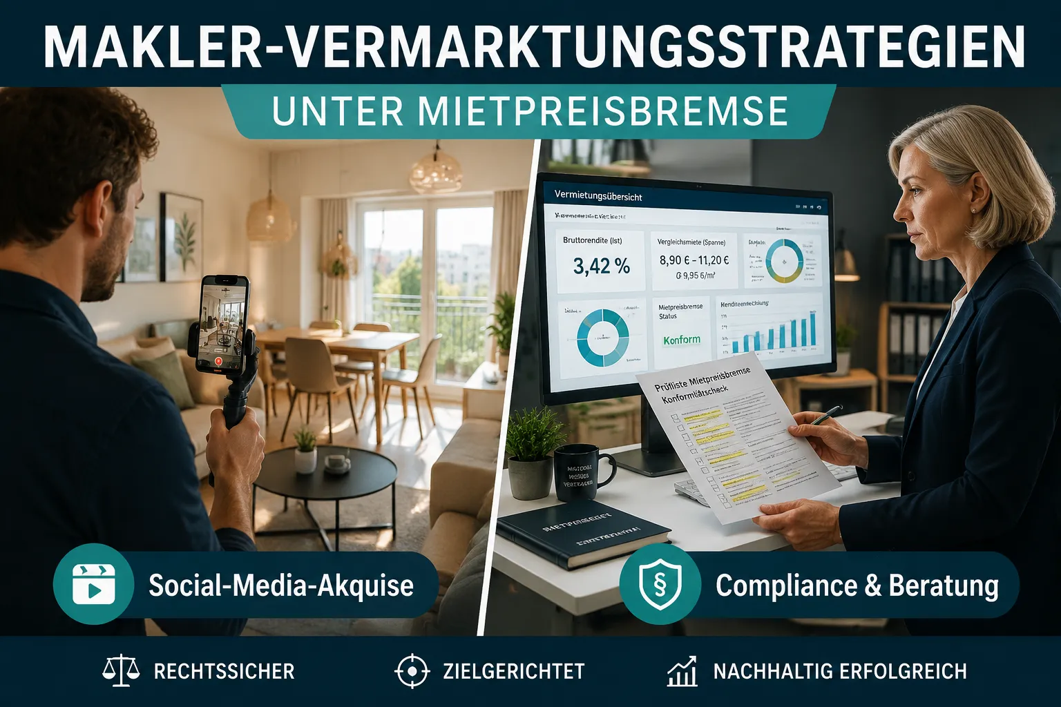 Mietpreisbremse für Makler: Welche Vermarktungsstrategien 2026 jetzt funktionieren 2 Wie vermarkte ich Wohnungen unter der Mietpreisbremse erfolgreich?