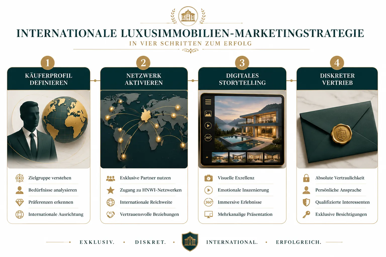 Luxusimmobilien international vermarkten: Cross-Border-Strategien für deutsche Makler 1 Wie vermarkten deutsche Makler Luxusimmobilien erfolgreich international?