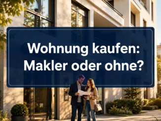 Wohnung kaufen mit Makler oder ohne? Szenarien, Kosten und Risikoanalyse speziell für Erstkäufer