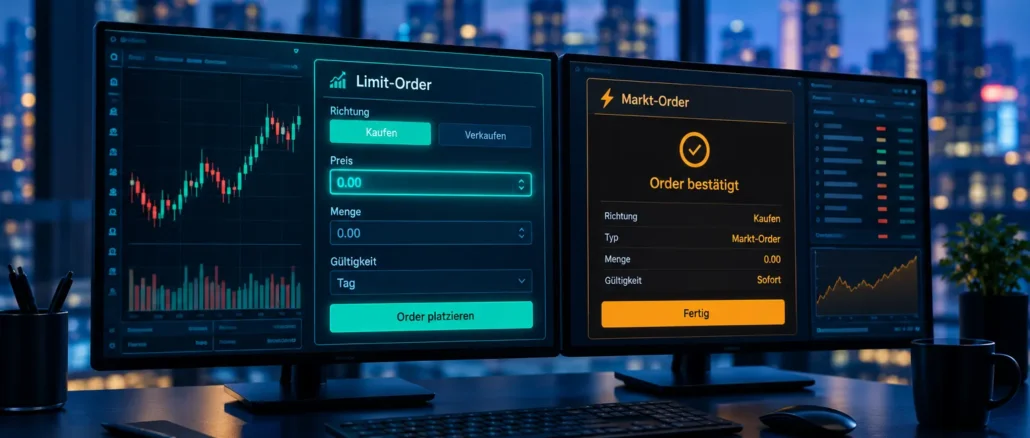 Aktien kaufen mit Limit oder Market-Order: Welche Orderart passt wann?