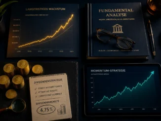 Aktien-Strategien im Vergleich: Buy-and-Hold, Value, Dividenden und Momentum mit einfachen Beispielen