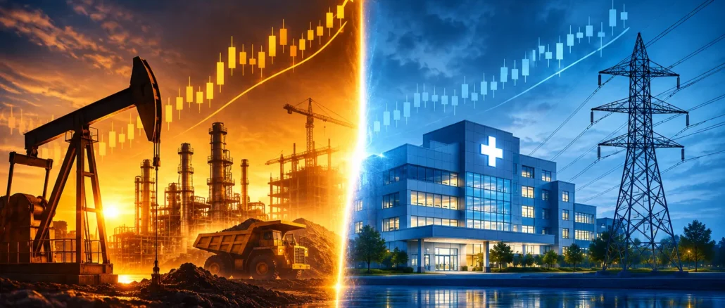 Aktiensektoren analysieren: Zyklische und defensive Branchen im Konjunkturvergleich
