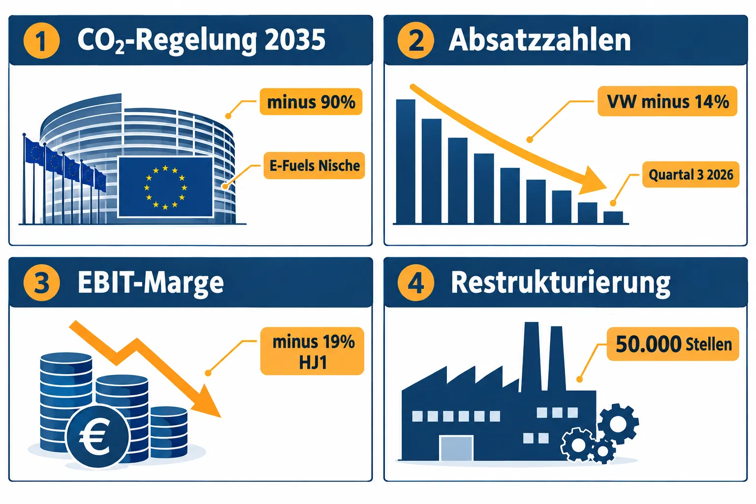 Aktuelle Bewertung von VW, Daimler und BMW: Welche Faktoren Anleger bei deutschen Autoaktien jetzt prüfen sollten