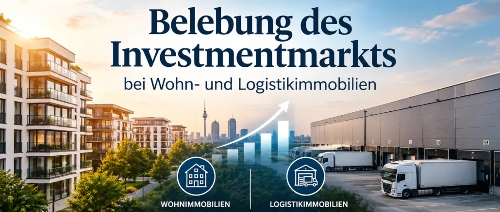 Belebung des Investmentmarkts bei Wohn- und Logistikimmobilien