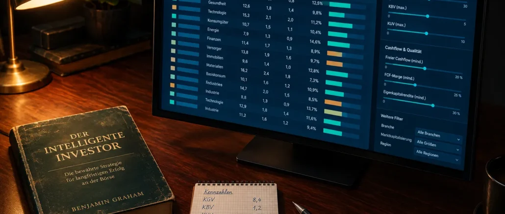 Best Stock Screeners for Value Investors: Tools to Find Undervalued Companies Using P/E, P/B and Cash Flow Filters