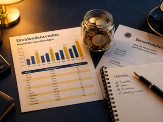 Beste Dividendenaktien für monatliches Einkommen? Ausschüttungsrhythmus, Quellensteuer und Risiken erklärt