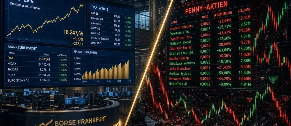 blue-chip-aktien-oder-penny-stocks-risiko-liquiditaet-und-renditepotenzial-im-di Blue-Chip-Aktien oder Penny-Stocks: Risiko, Liquidität und Renditepotenzial im direkten Vergleich