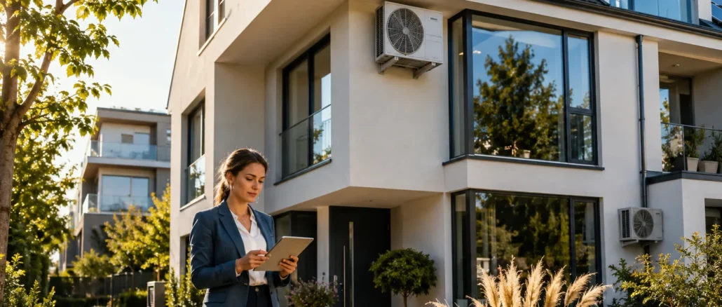 Boom bei klimatisierten und energieeffizienten Immobilien: Wie Makler die neue Nachfrage nutzen