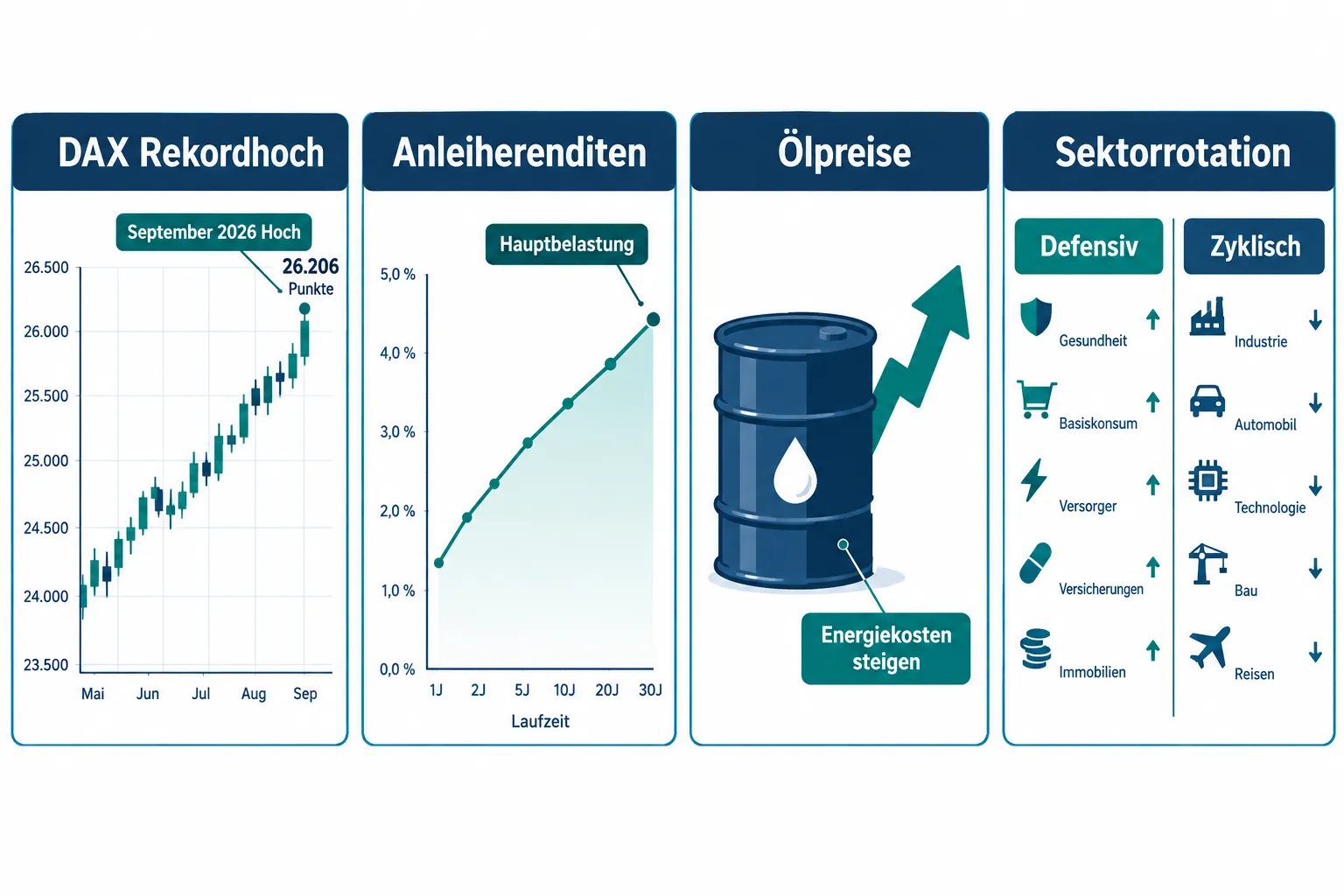 DAX-Rücksetzer 2026: Gründe und Erklärung