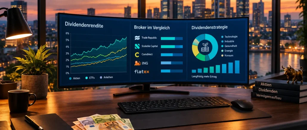 Die besten Aktienbroker für Dividendeninvestoren: Gebühren, Auszahlungen, Quellensteuer und Sparplanfunktionen