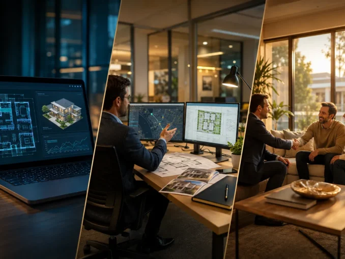 Digitale Immobilienmakler im Vergleich: Online-Service, Hybridmodell oder Vor-Ort-Betreuung?