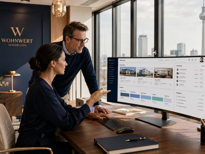 Digitale Maklersoftware im Vergleich: CRM, Objektverwaltung und Vermarktungstools für kleine und mittlere Agenturen