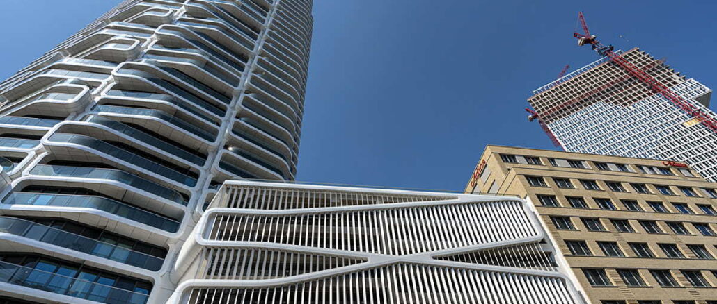 Hochhaus Architektur in Frankfurt am Main frankfurt immobilien