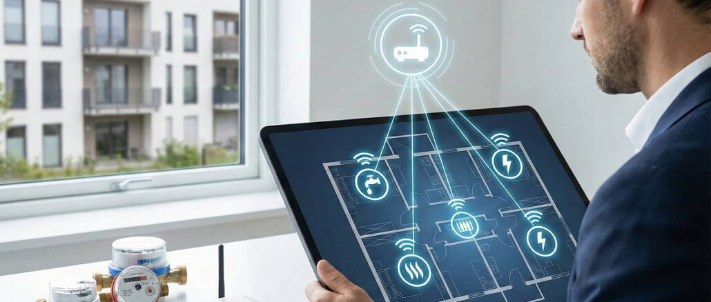 Funkzähler in der Immobilienverwaltung