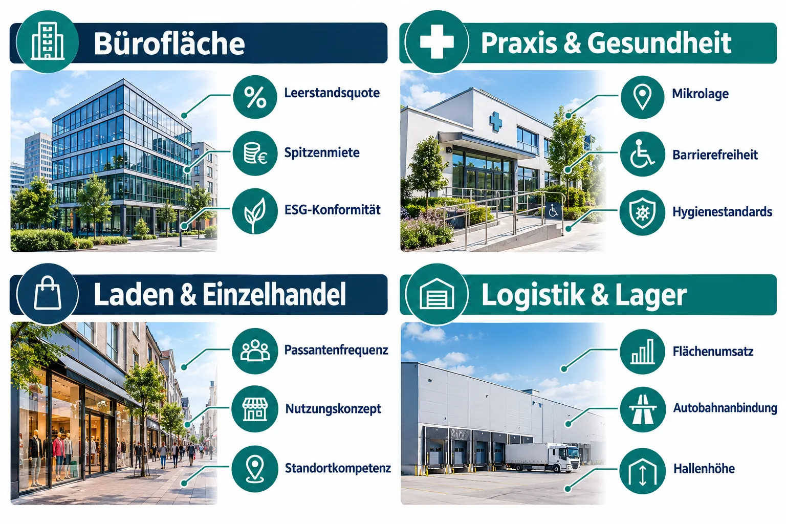 Immobilienmakler für Gewerbeimmobilien: Auswahlkriterien für Büro, Praxis, Laden und Logistik 1 Gewerbeimmobilienmakler für Büroflächen: Worauf achten