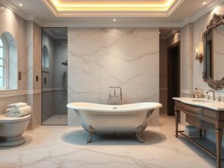 hochwertige Badausstattung