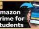 how to get amazon prime student