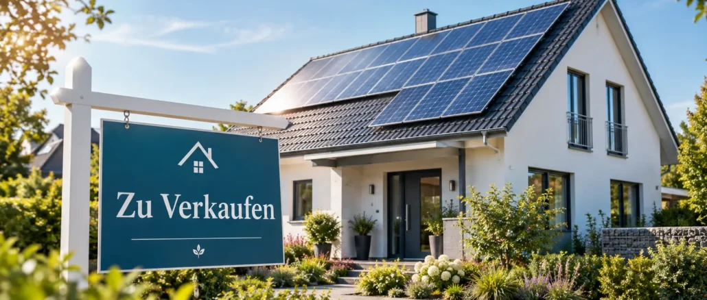 Immobilie verkaufen mit Photovoltaikanlage: Eigentum, Einspeisevertrag und Preis korrekt darstellen