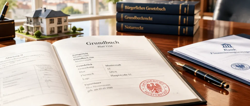 Immobilie verkaufen trotz Grundschuld: Was Eigentümer und Makler vor dem Notartermin klären müssen