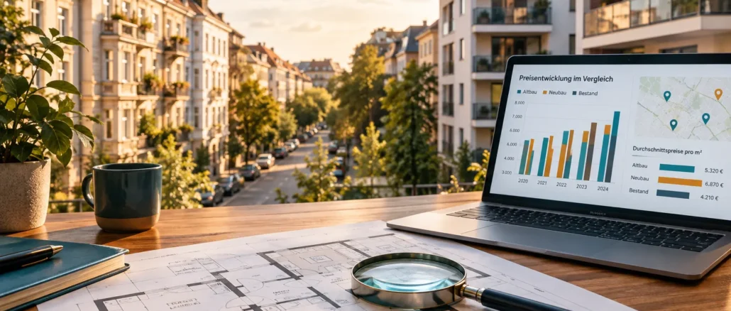 Immobilienpreise selbst vergleichen: Kostenlose Datenquellen, Online-Tools und typische Interpretationsfehler für Käufer
