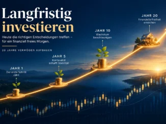 Langfristig in Aktien investieren: Wie du einen 20‑Jahres-Plan für Vermögensaufbau aufsetzt