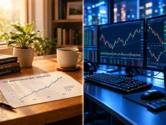 Langfristig investieren oder kurzfristig handeln? Kosten, Steuern, Risiko und Zeitaufwand im Vergleich