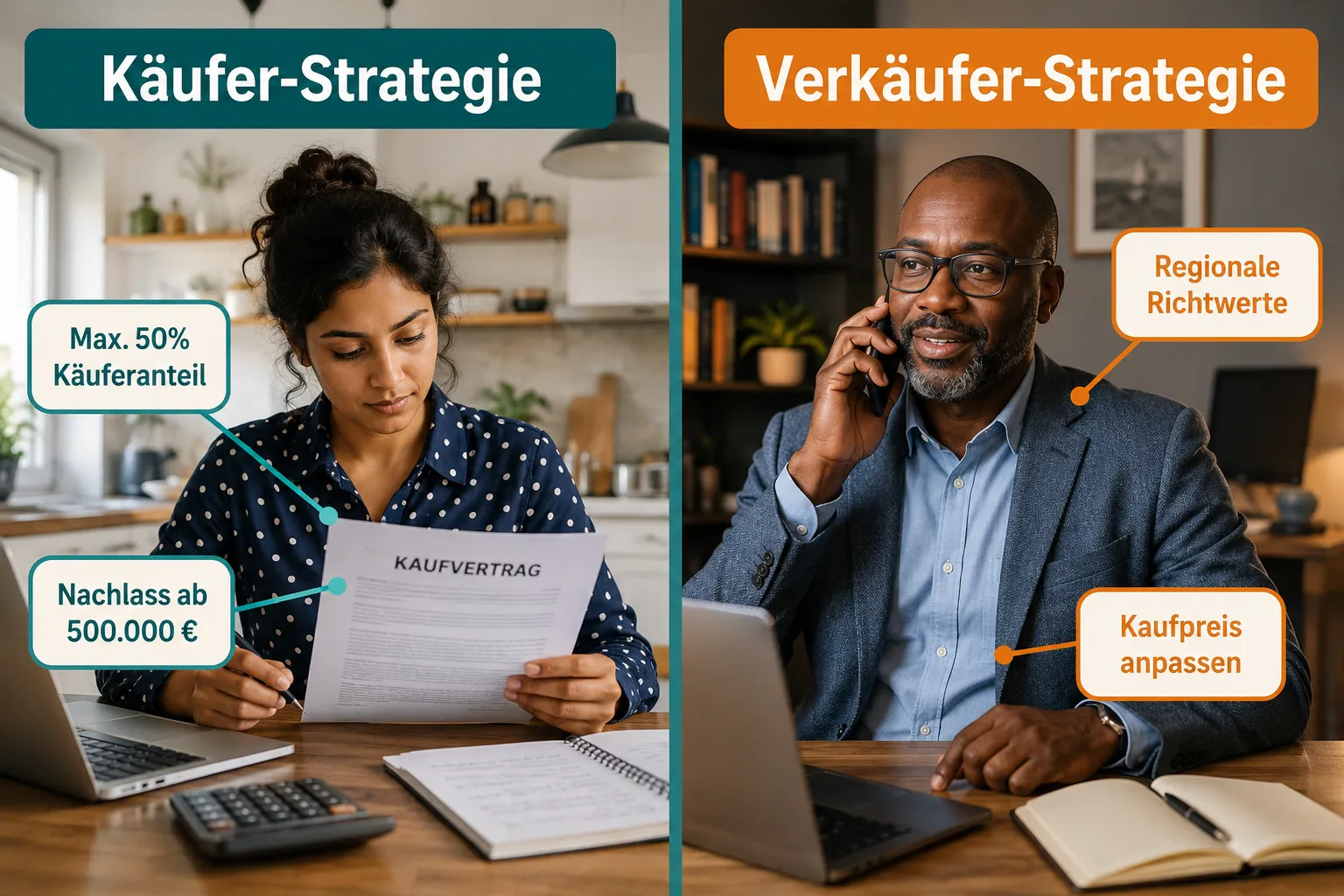 Makler Provision verhandeln: Konkrete Strategien für Käufer und Verkäufer ohne verbrannte Brücken 2 Makler Provision verhandeln als Verkäufer: Strategien