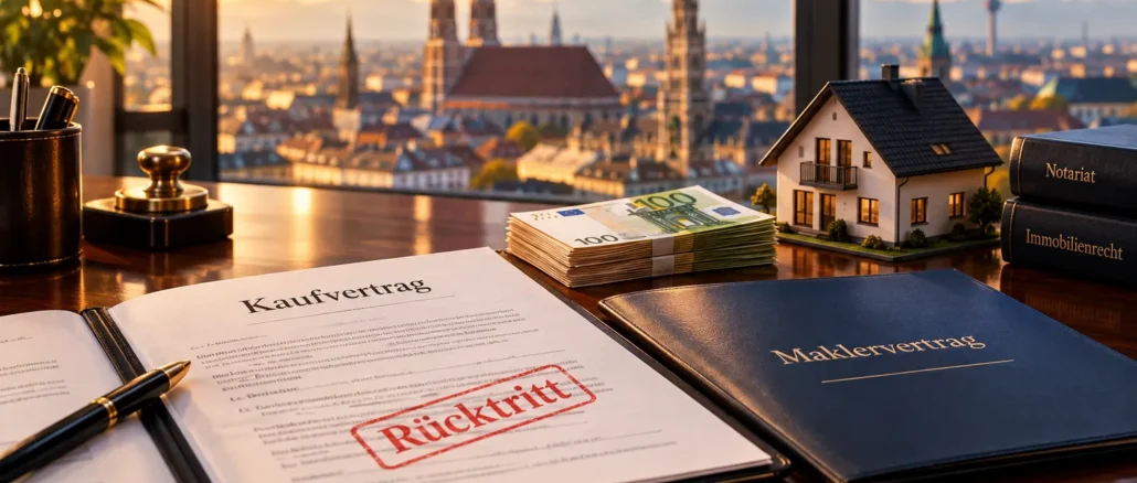 Maklerprovision bei Rücktritt vom Kaufvertrag: Rückzahlung, Schadensersatz und typische Streitfälle