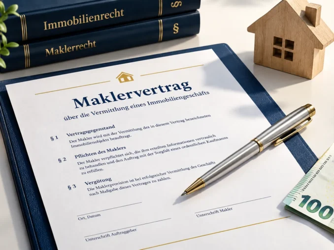 Maklervertrag verstehen: Klauseln, Laufzeiten und Fallstricke vor der Unterschrift