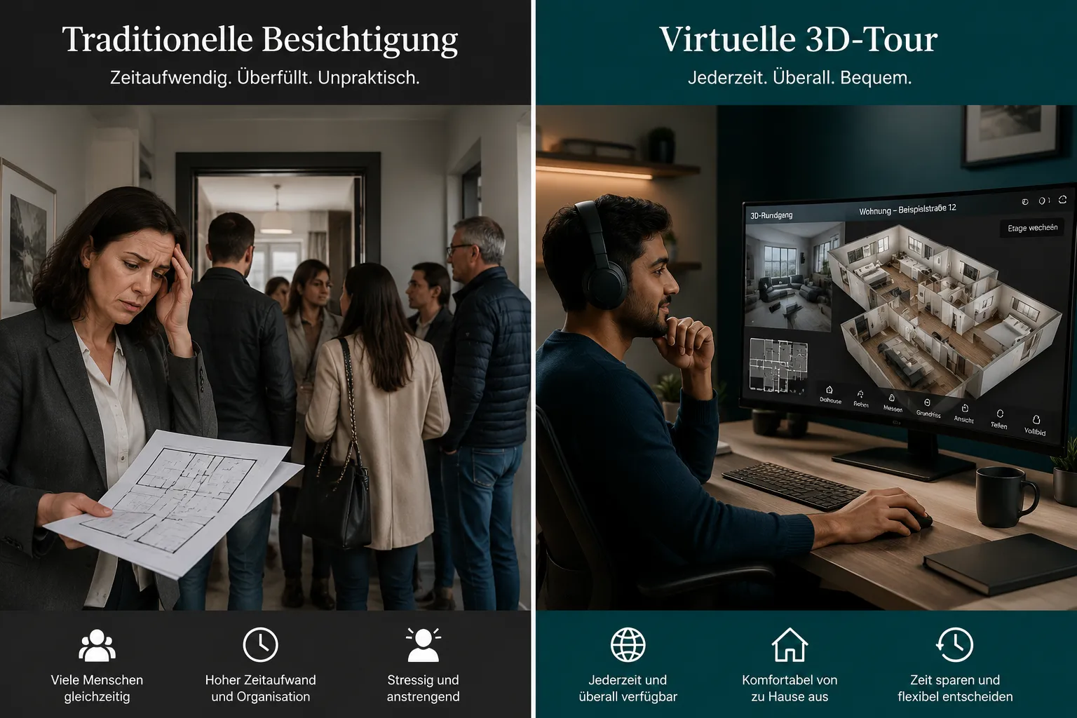 Matterport vs. andere 3D-Tour-Plattformen für Immobilien