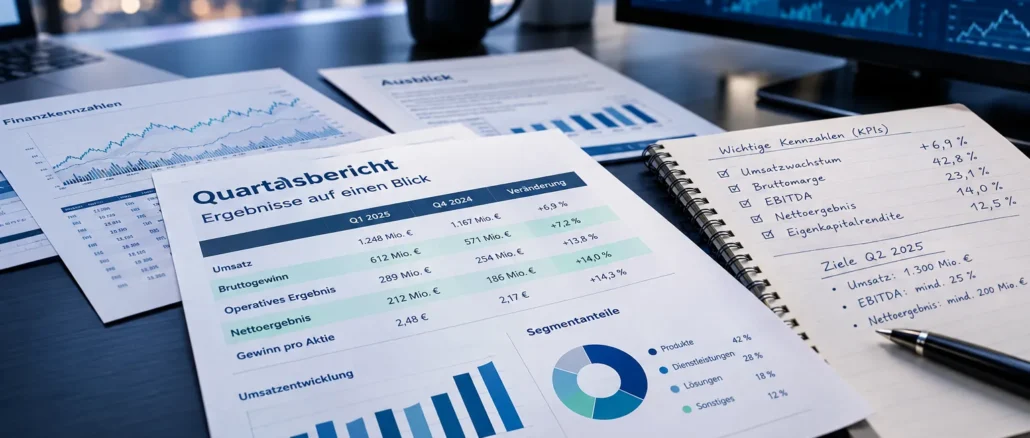 Quartalszahlen richtig einordnen: Umsatzqualität, Prognose, Cashflow und Guidance