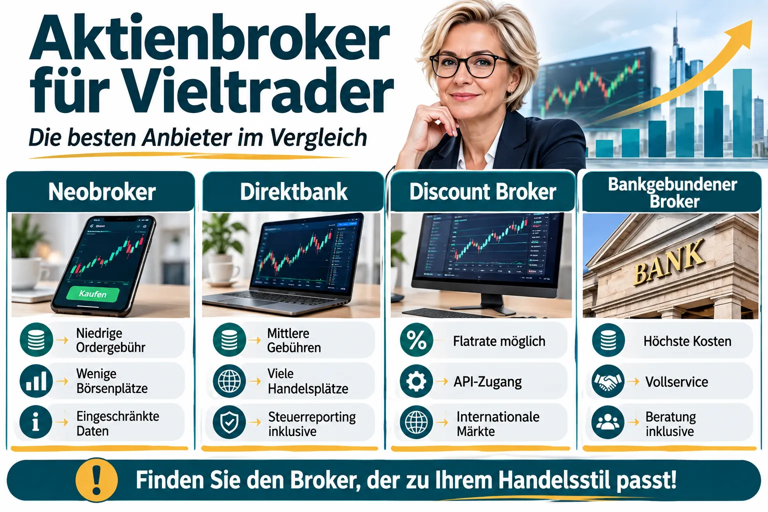 Aktienbroker für Vieltrader vergleichen: Ordergebühren, Börsenplätze, Realtime-Kurse und Steuerreporting 1 Realtime-Kurse kostenlos beim Broker: Was ist Standard?