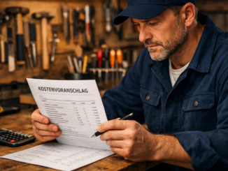 Was ist bei einem Kostenvoranschlag von einem Handwerker zu beachten?