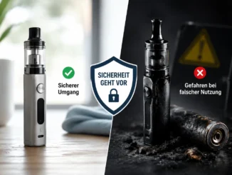 Sicherheit geht vor: Der richtige Umgang mit Vapes