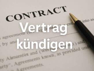 vertrag kuendigen