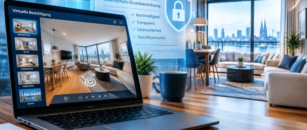 Virtuelle Besichtigung rechtssicher durchführen: Datenschutz, Einwilligung und Aufzeichnung bei Immobilienrundgängen