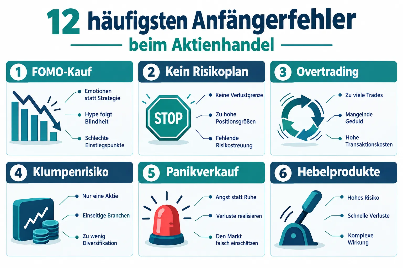 Anfängerfehler beim Aktienhandel: 12 teure Denkfehler von FOMO bis fehlendem Risikoplan 1 Was ist FOMO beim Aktienhandel und warum ist es gefährlich