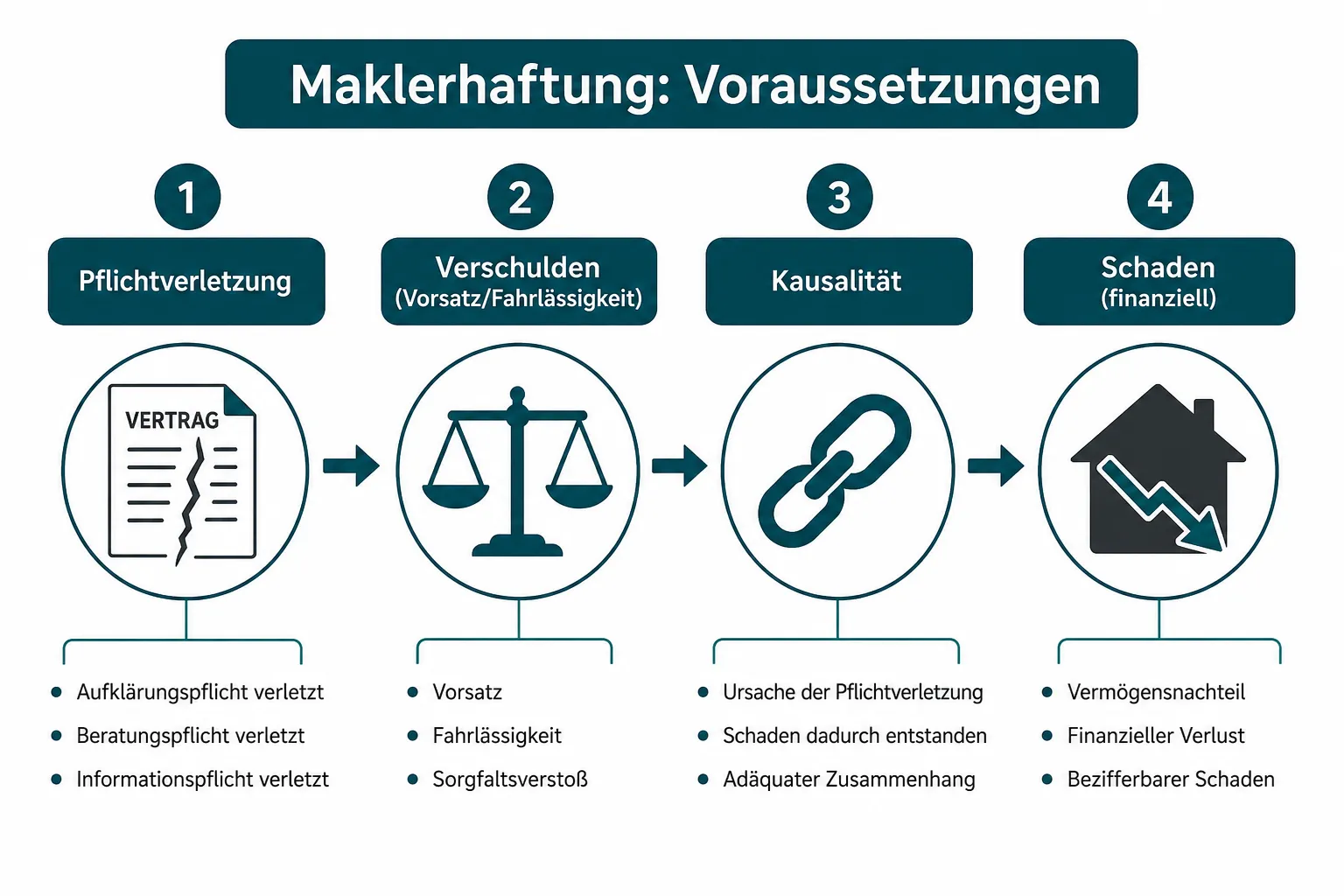 Maklerhaftung bei falscher Immobilienbewertung: Was Käufer und Verkäufer bei Wertgutachten beachten sollten 1 Was ist Maklerhaftung bei falscher Immobilienbewertung?