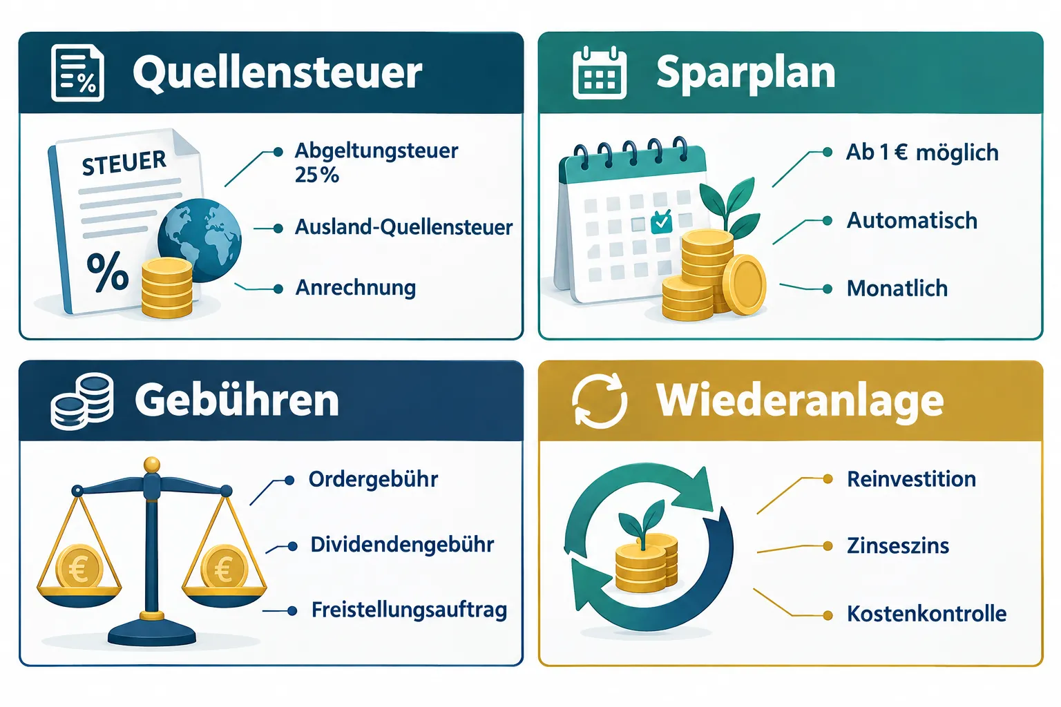 Was ist Quellensteuer und wie wirkt sie sich auf Dividenden aus