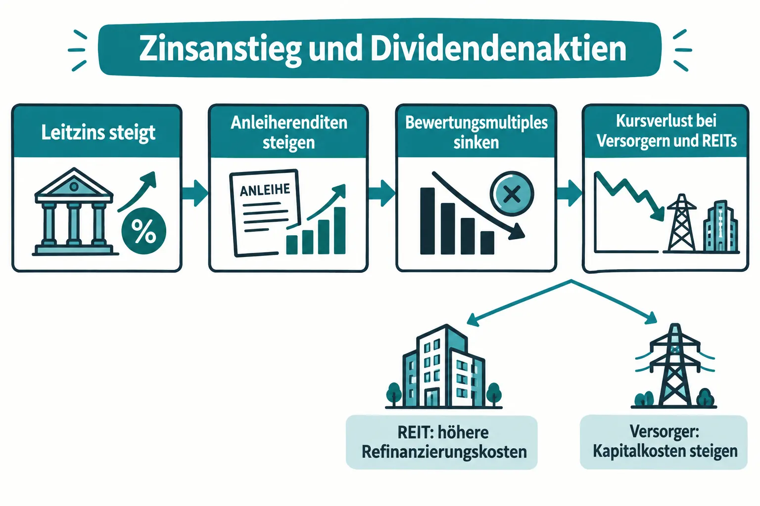 Was sind zinssensitive Dividendenaktien und wie funktionieren sie
