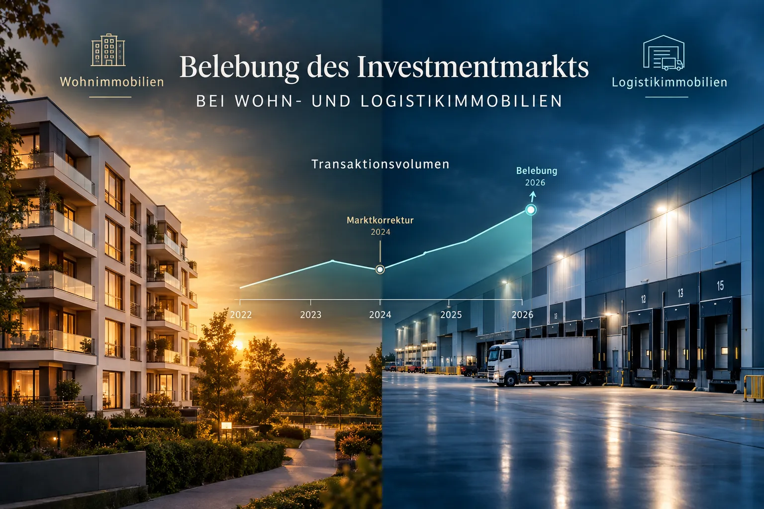 Belebung des Investmentmarkts bei Wohn- und Logistikimmobilien 2 Was treibt die Belebung des Investmentmarkts bei Wohn- und Logistikimmobilien an?