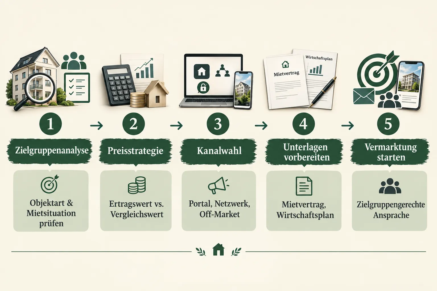 Immobilie verkaufen an Selbstnutzer oder Kapitalanleger: Zielgruppenabhängige Vermarktungsstrategie 2 Welche Fehler entstehen bei der Vermarktung an die falsche Zielgruppe?