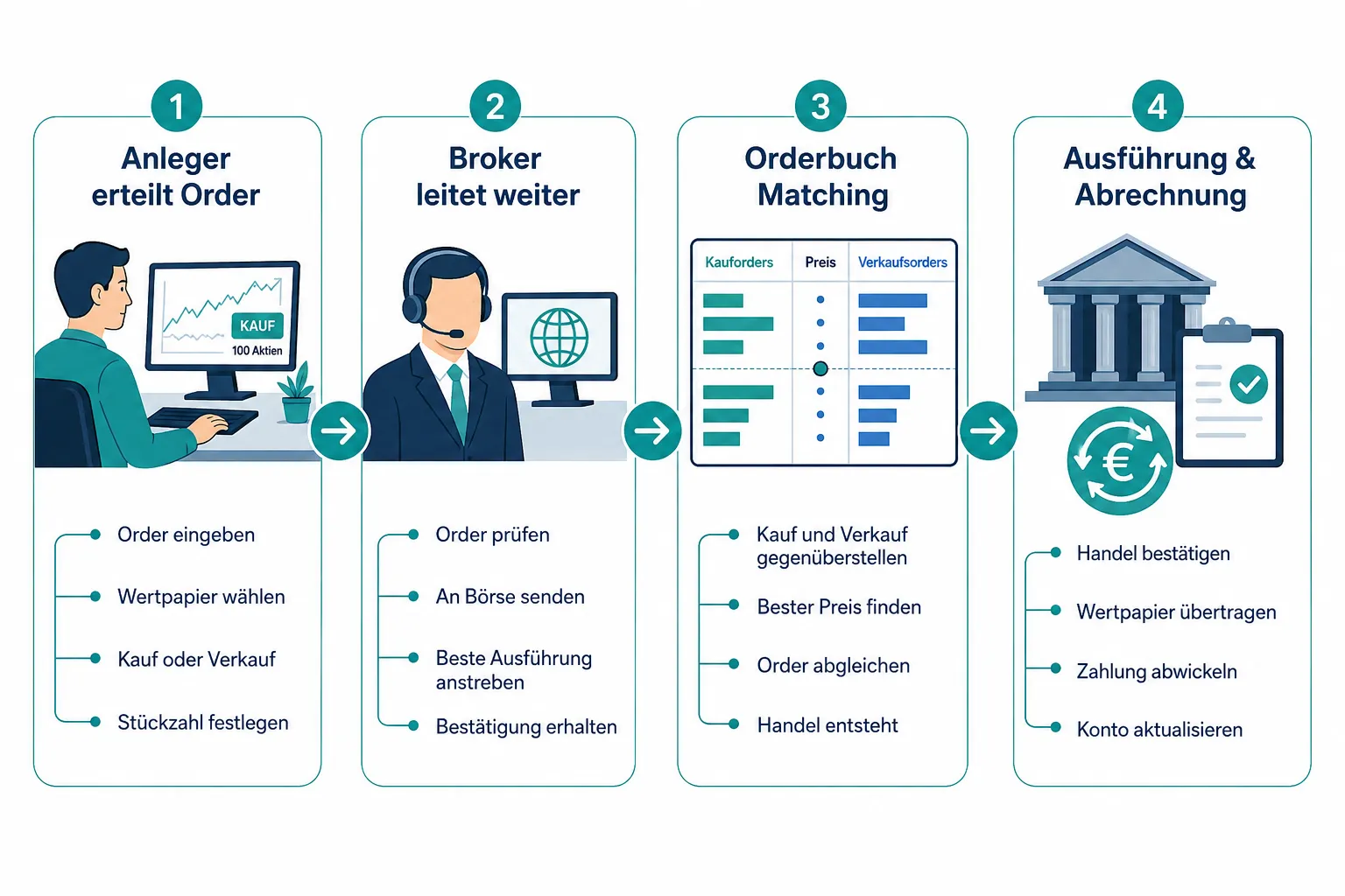 Aktienhandel verstehen: Wie Börsen, Ordertypen und Ausführungsplätze wirklich funktionieren 1 Welche Ordertypen gibt es? Limit, Market, Stop-Loss und mehr