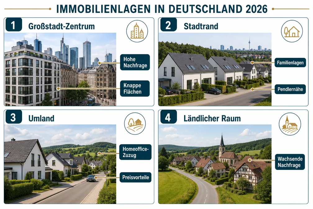 Immobilienmarkt-Trends 2026: Welche Wohnlagen und Objektarten jetzt besonders gefragt sind 1 Wie entwickeln sich die Immobilienpreise in Deutschland 2026?