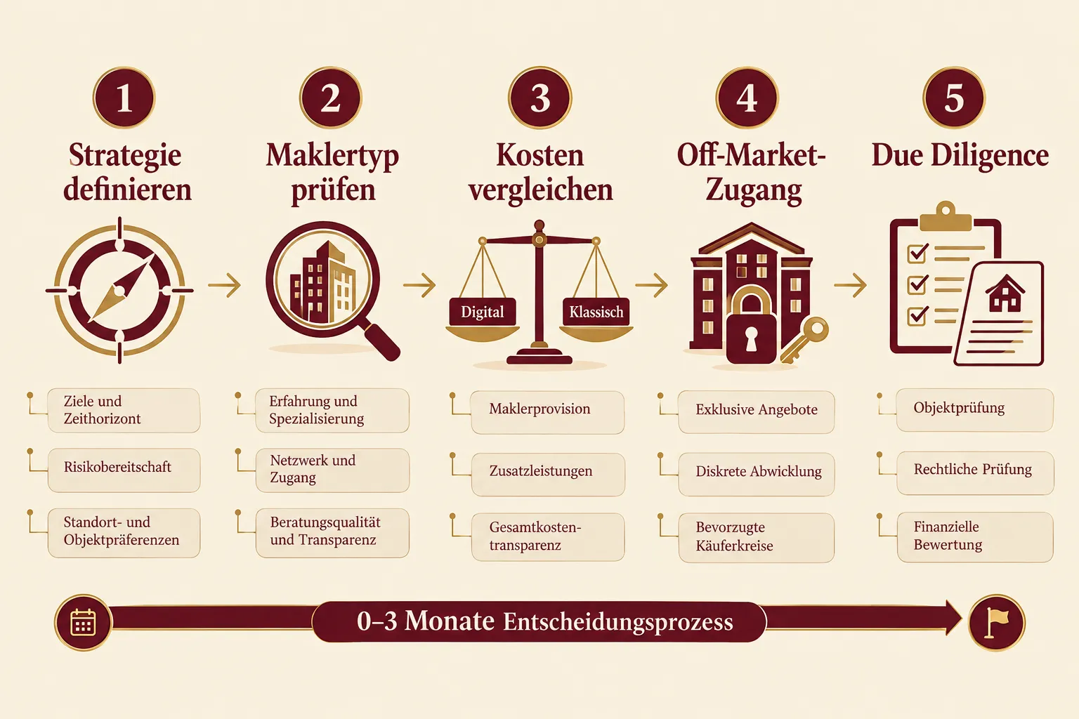 Wie finde ich den richtigen Makler für meine Investmentstrategie?
