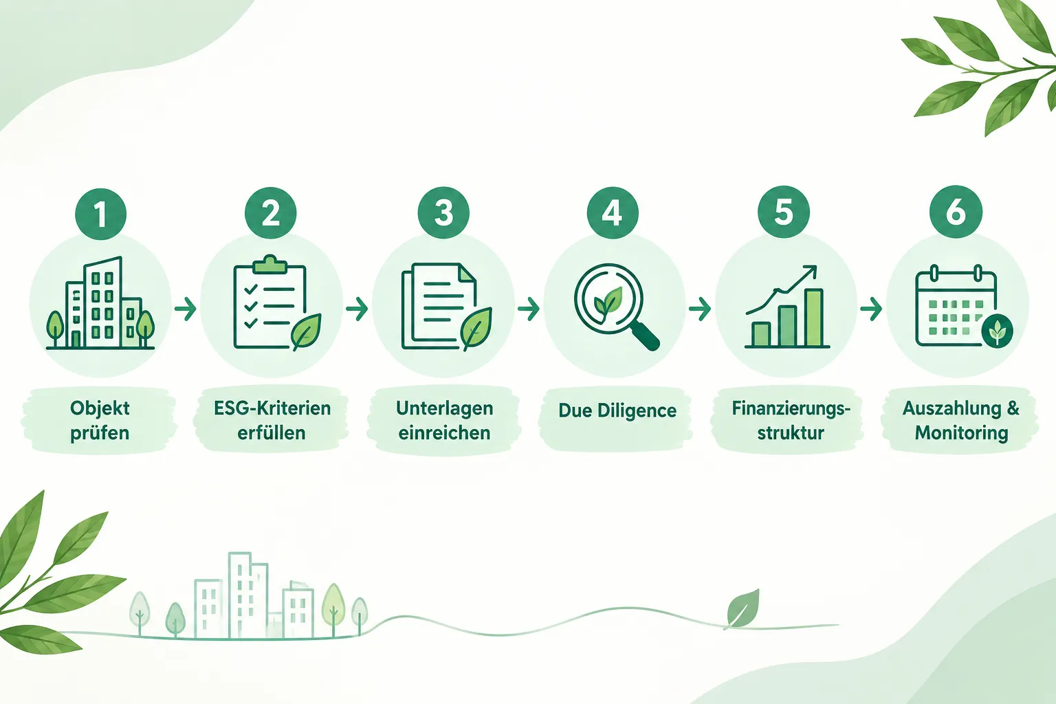 Grüne Fonds und Transition-to-Green: Neue Finanzierungswege für nachhaltige Immobilienprojekte 2 Wie läuft die Beantragung einer grünen Fondsfinanzierung ab?
