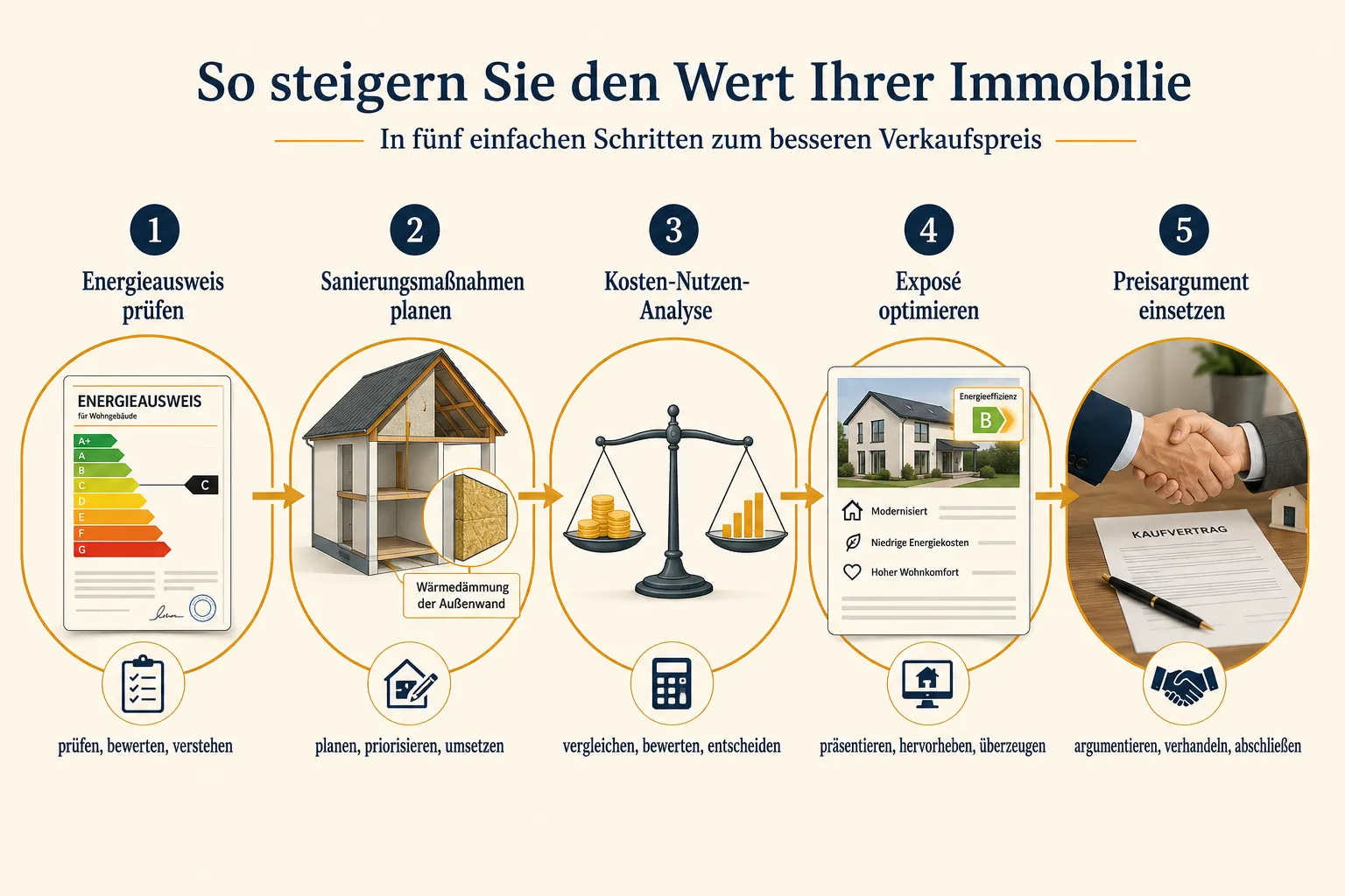 Wie setzen Makler Energieeffizienz und Immobilienwert im Exposé ein?